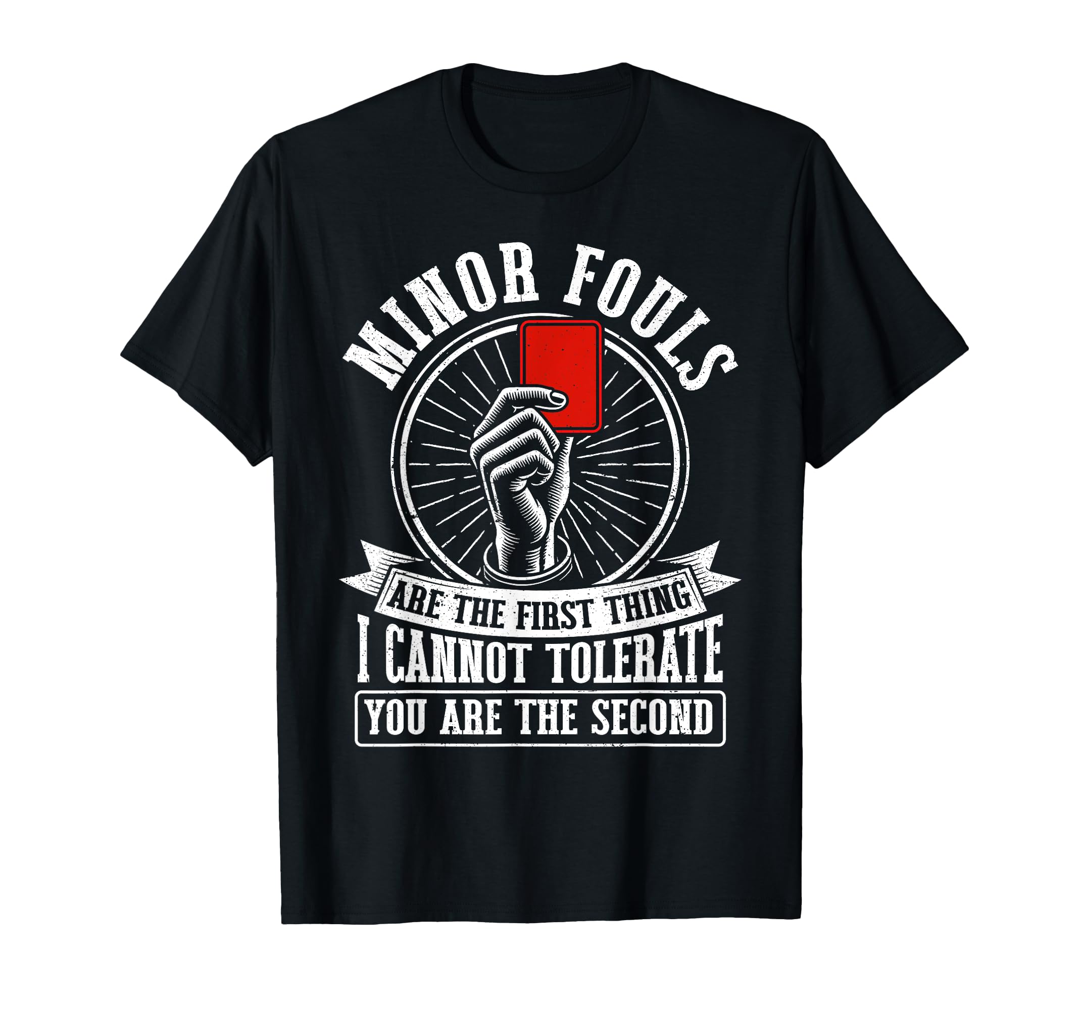 Soccer Ref Funny Soccer Referee T-Shirt - Novelty Apparel for Adults