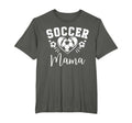 Soccer Mama Soccer Heart T-Shirt - Casual Everyday Wear Unisex