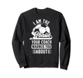 I Am Soccer Goalie Soccer Sweatshirt - Minimalist Print Men Women