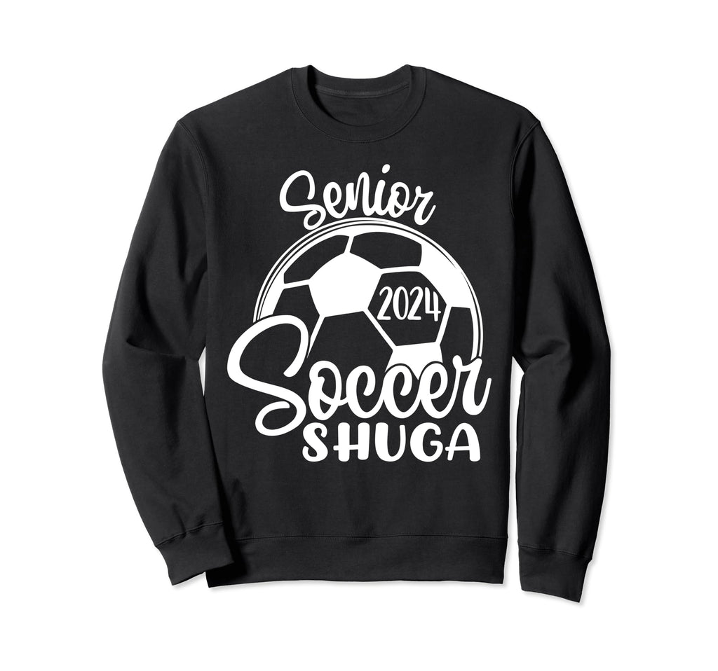 Senior Soccer Shuga 2024 Class 2024 Sweatshirt - Unique Graphic Unisex