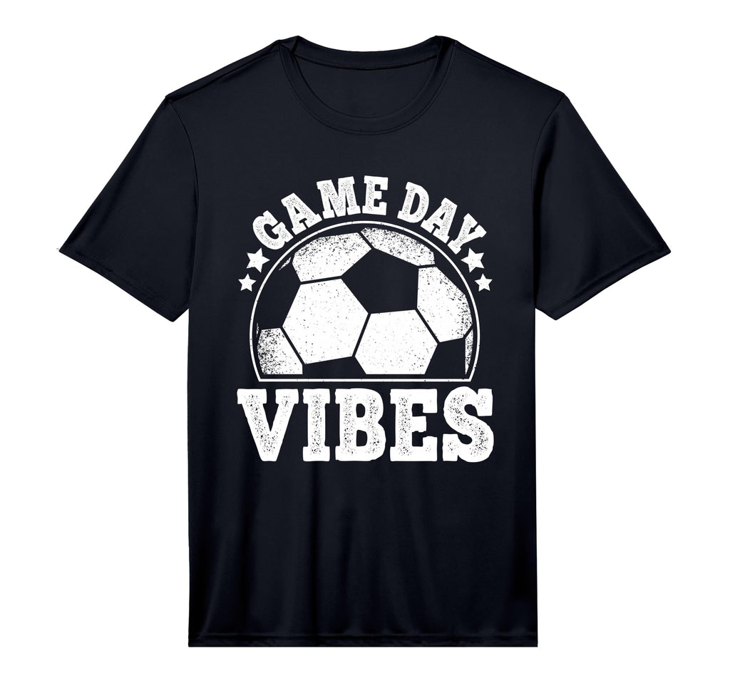 Game Day Vibes Soccer Funny Soccer Player T-Shirt - Novelty Apparel Unisex