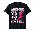 Awesome 13 Since 2012 Birthday Soccer T-Shirt - Aesthetic Graphic Unisex