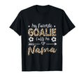 My Favorite Goalie Calls Me Nama Soccer T-Shirt - Graphic Print for Adults