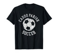 Caddo Parish Soccer Distressed 90S T-Shirt - Custom Art Print Unisex