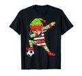 Soccer Dabbing Elf Squad United States T-Shirt - Novelty Apparel Unisex