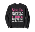 Funny Soccer Goalie Grandma Soccer Sweatshirt - Unique Graphic Unisex