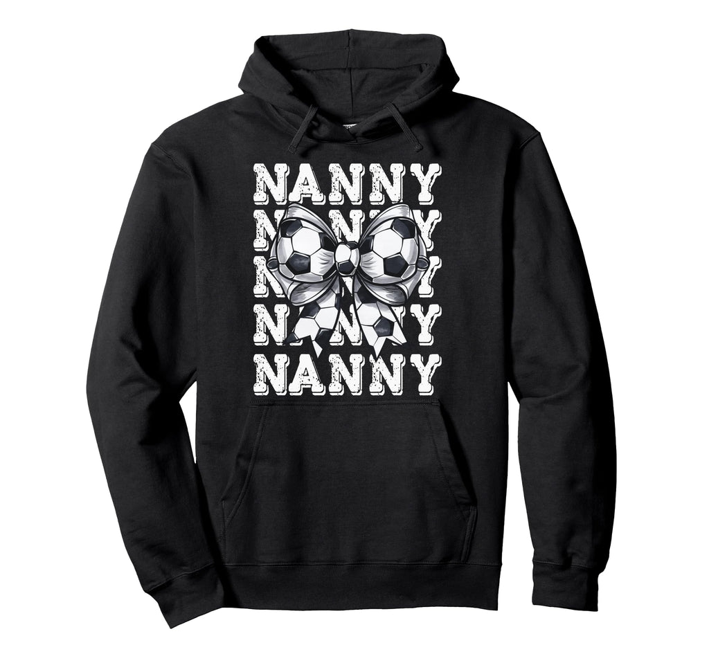 Coquette Soccer Nanny Matching Hoodie - Fun Novelty Design Men Women