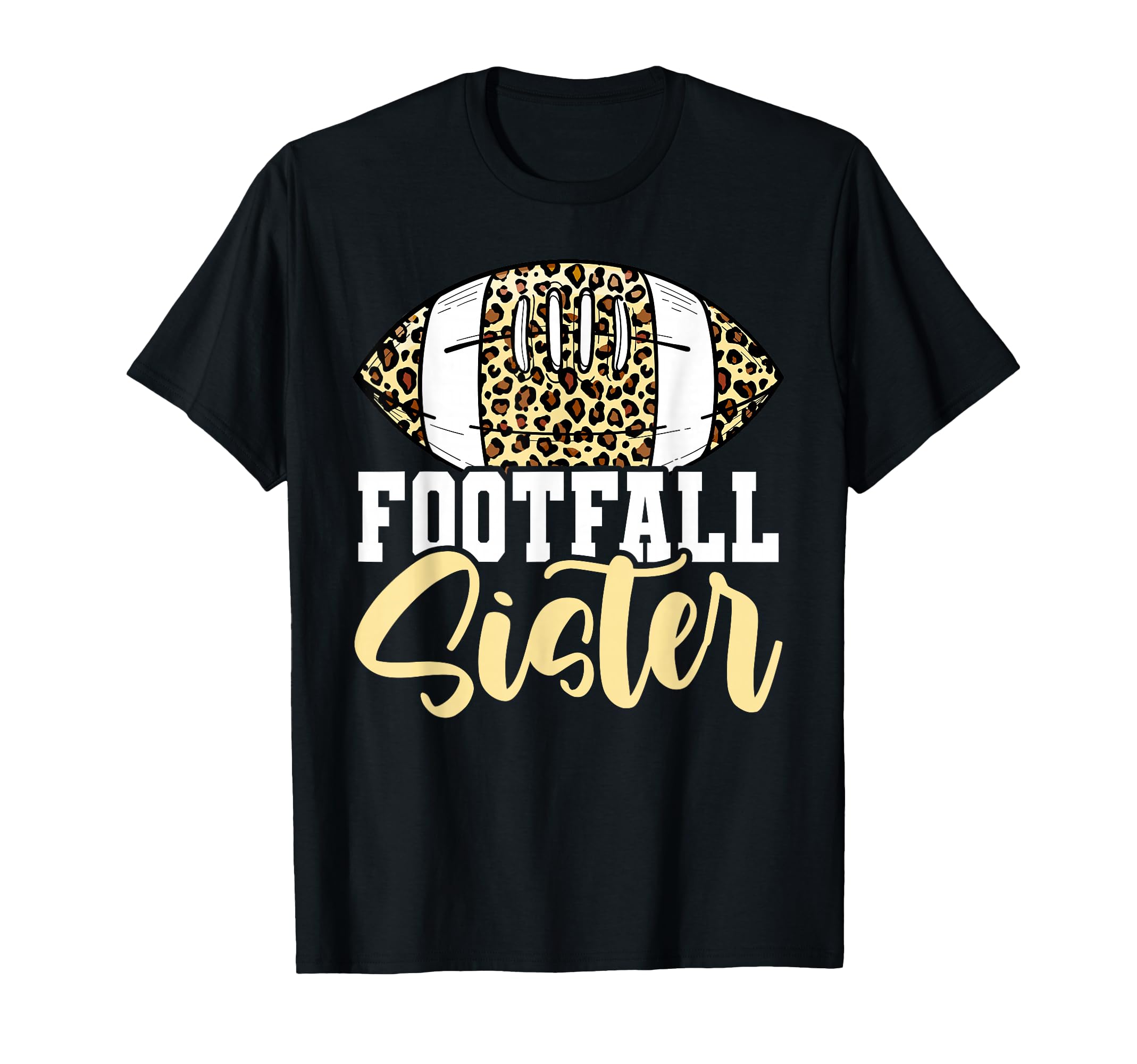 Football Sis Big Sister Soccer T-Shirt - Minimalist Print for Adults