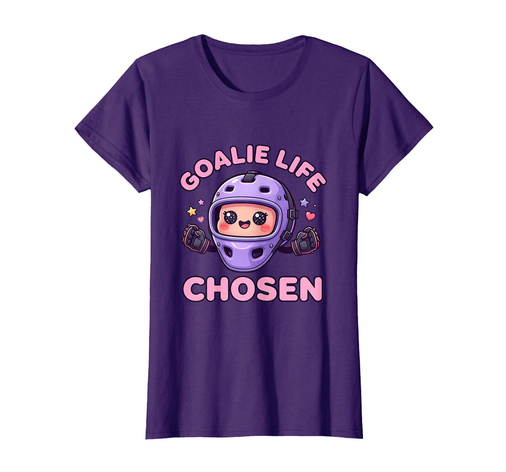 Goalie Life Chosen Hockey Soccer T-Shirt - Trendy Graphic Men Women