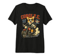 Pembroke Welsh Corgi Motorbike T-Shirt - Casual Everyday Wear for Adults