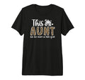 Proud Hockey Goalie Aunt Hockey T-Shirt - Aesthetic Graphic Unisex