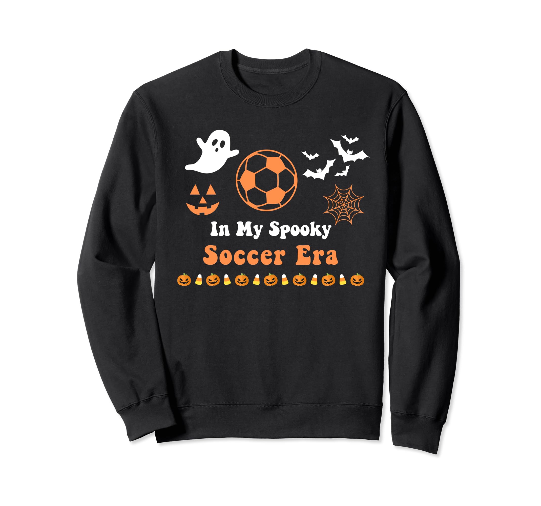 My Spooky Soccer Era Halloween Sweatshirt - Trendy Graphic for Adults