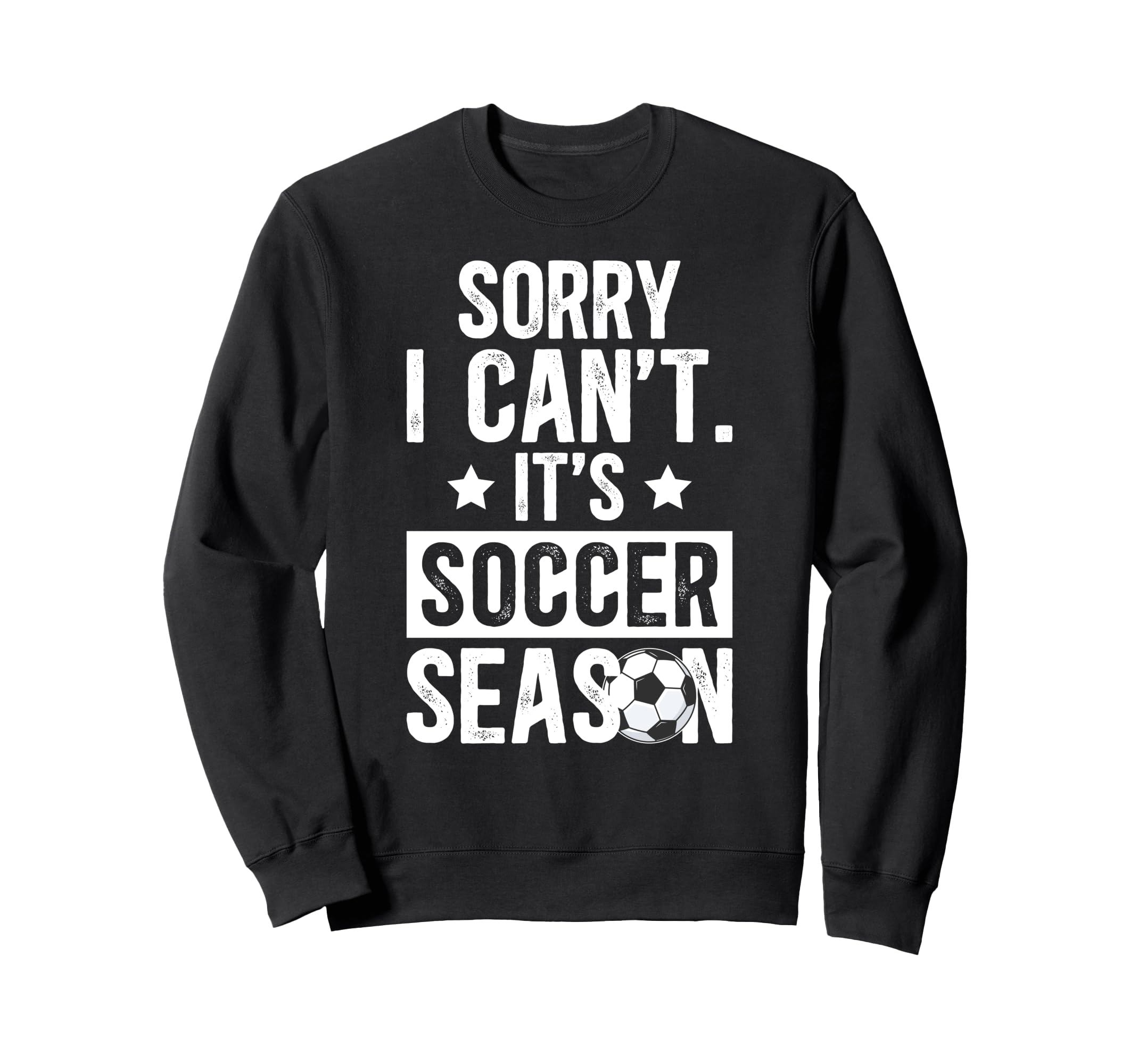 Its Soccer Season Soccer Game Day Sweatshirt - Minimalist Print for Adults