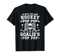 Im Hockey Goalie Pop Pop Ice Hockey T-Shirt - Graphic Print for Adults