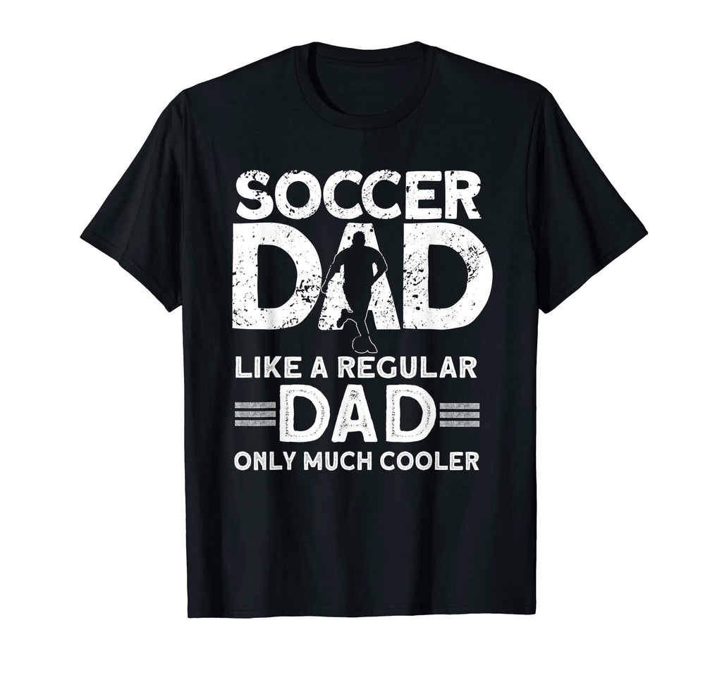 Mens Soccer Dad Soccer Player Funny Dad T-Shirt - Minimalist Print Unisex