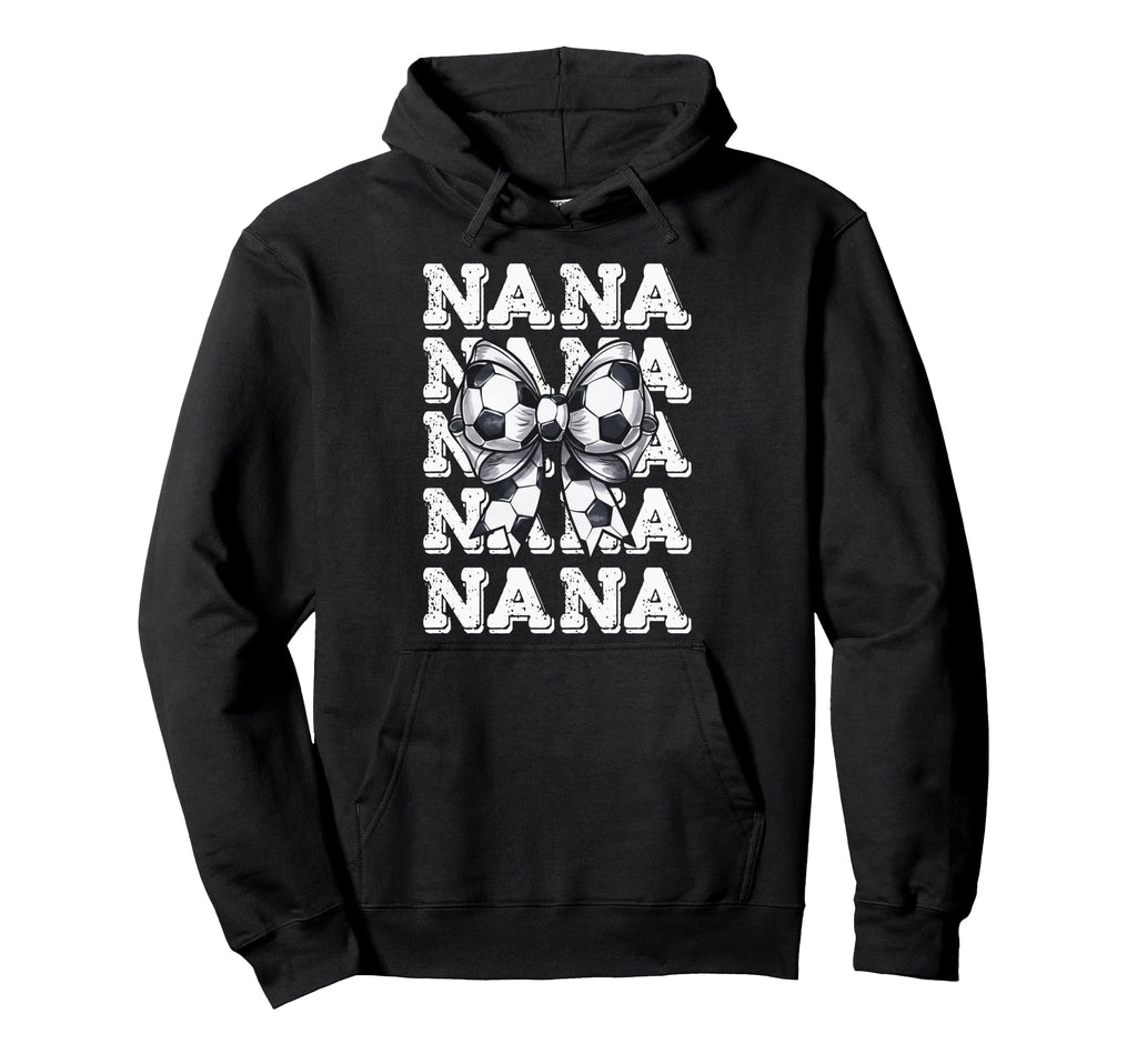 Coquette Soccer Nana Matching Family Hoodie - Fun Novelty Design Men Women