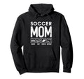 Soccer Mom Drive Pay Cheer Repeat Mothers Hoodie - Minimalist Print Unisex