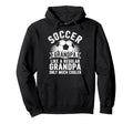 Soccer Player Grandpa Like Regular Hoodie - Custom Art Print Men Women