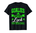 Goalie St Patricks Day Hockey Soccer T-Shirt - Fun Novelty Design Unisex