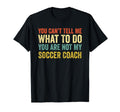 Funny Soccer Lover Soccer Coach T-Shirt - Minimalist Print Men Women