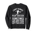 Soccer Art Soccer Player Football Sweatshirt - Trendy Graphic for Adults