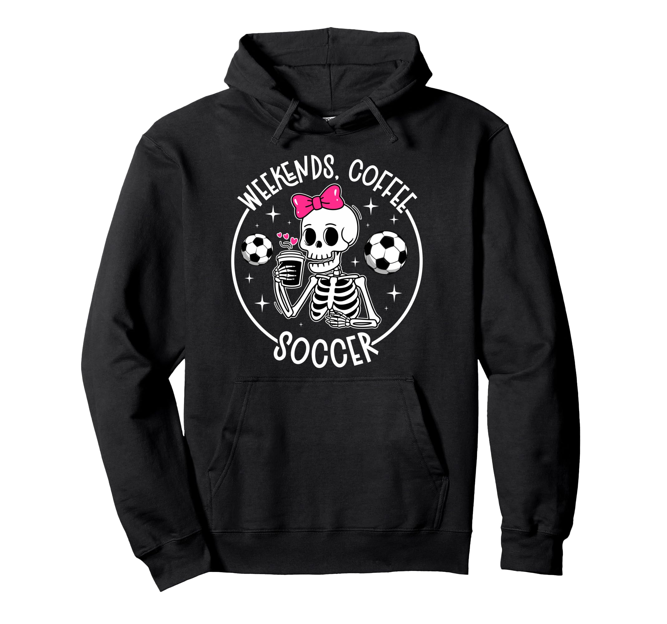 Weekends Coffee Soccer Mom Soccer Hoodie - Aesthetic Graphic for Adults