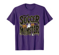Soccer Momster Funny Halloween T-Shirt - Custom Art Print for Adults