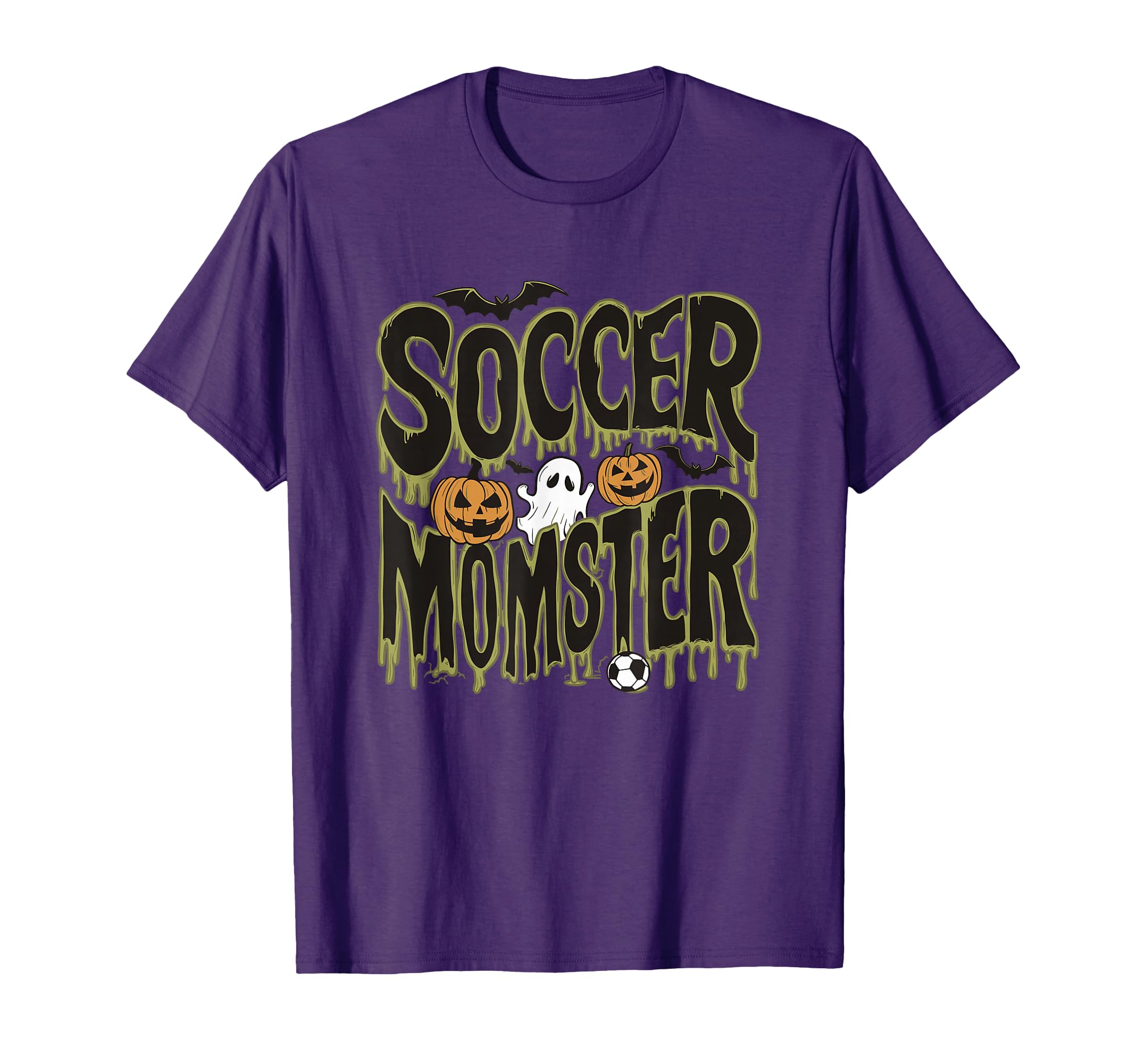 Soccer Momster Funny Halloween T-Shirt - Trendy Graphic Unisex