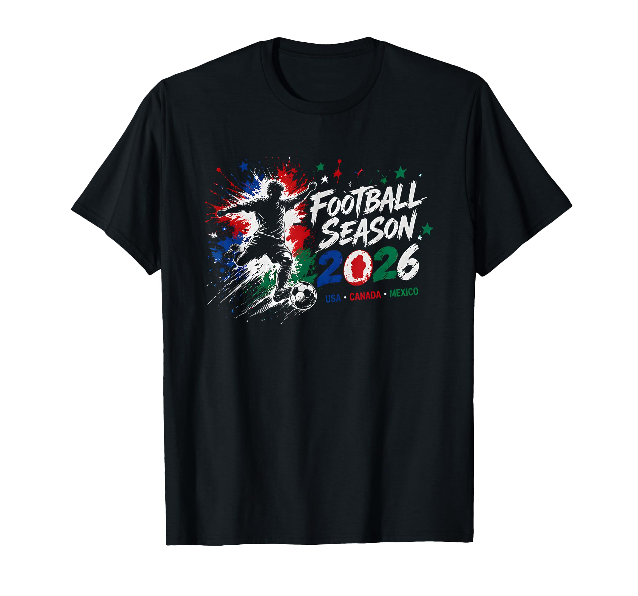 Football Season 2026 Fan Driven T-Shirt - Minimalist Print Men Women