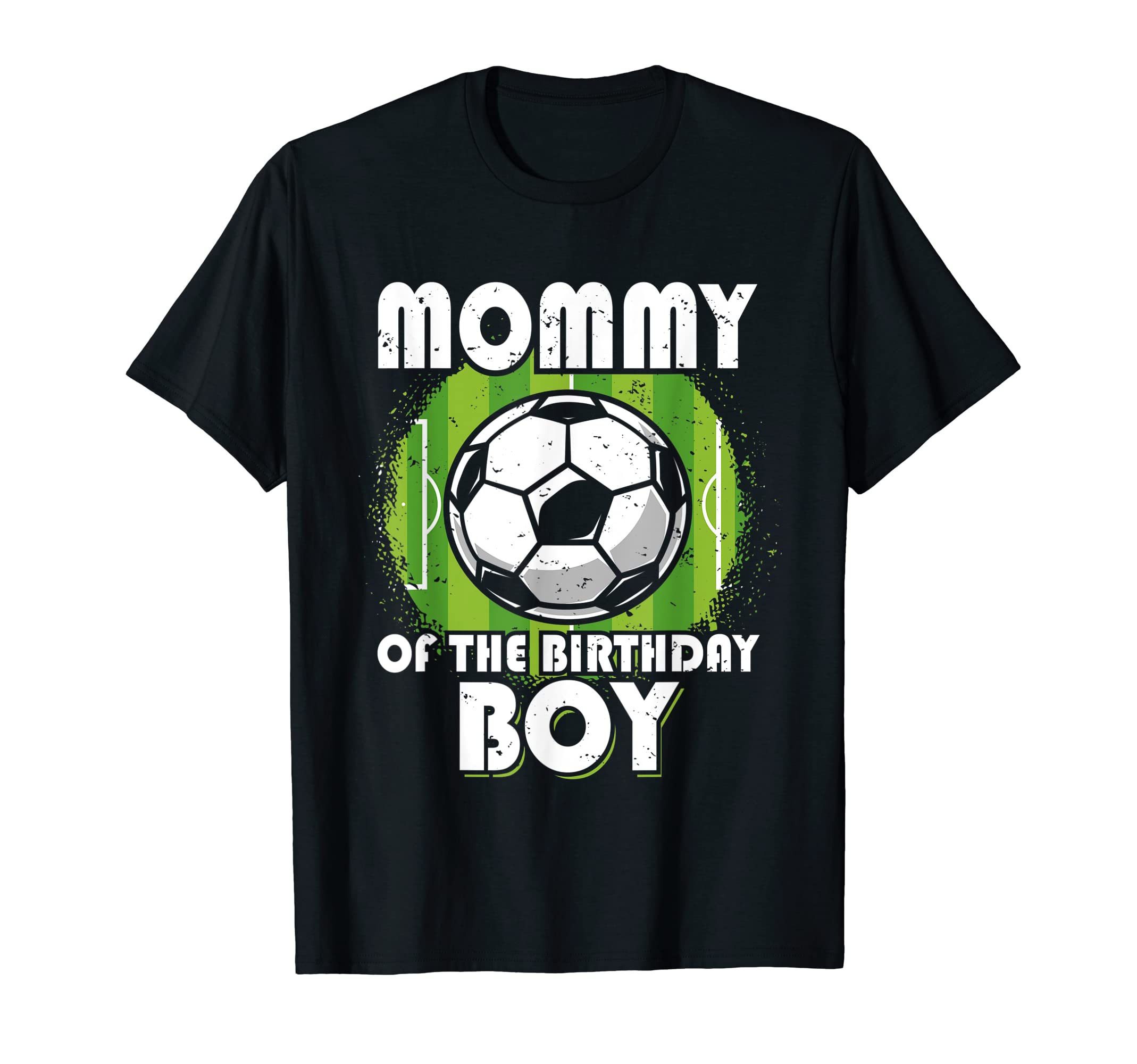 Mommy Birthday Soccer Mom T-Shirt - Graphic Print Unisex
