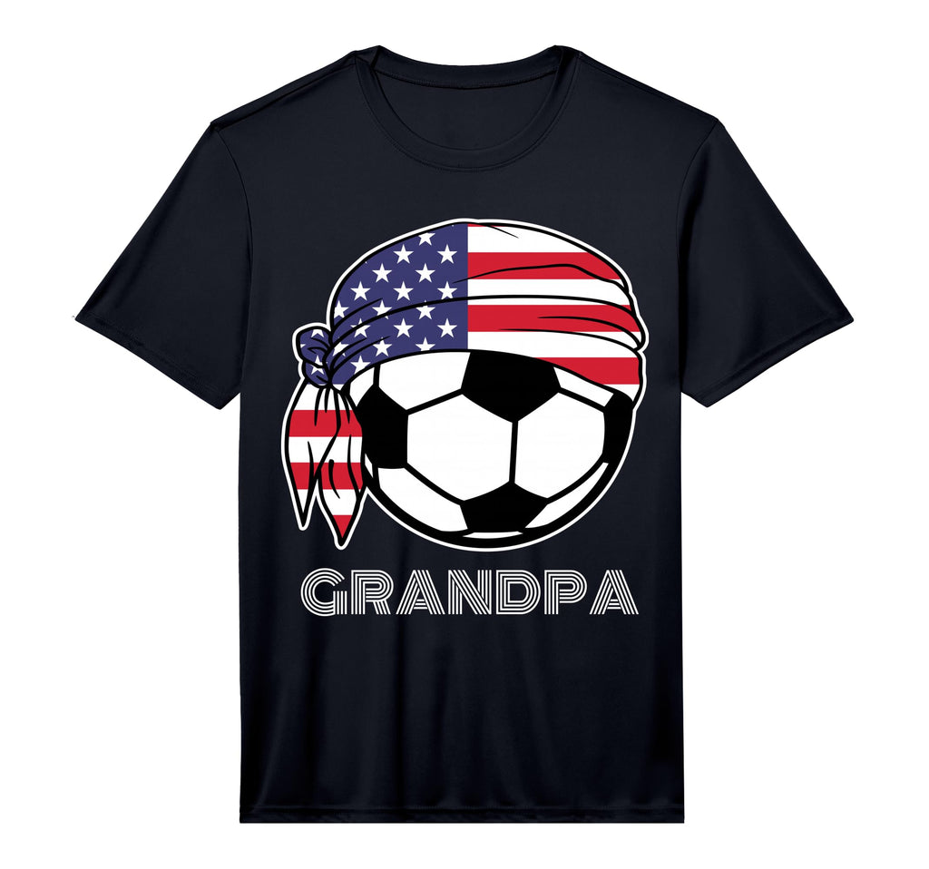 Soccer Players Ball Bandana Flag T-Shirt - Unique Graphic Unisex