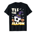 Tis Season Halloween Soccer T-Shirt - Fun Novelty Design Unisex