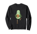 Funny Avocado Goalkeeper Sweatshirt - Casual Everyday Wear for Adults