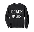 Coach Malachi Custom Football Sweatshirt - Casual Everyday Wear for Adults