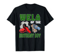 Wela Birthday Soccer Group Family T-Shirt - Casual Everyday Wear Unisex