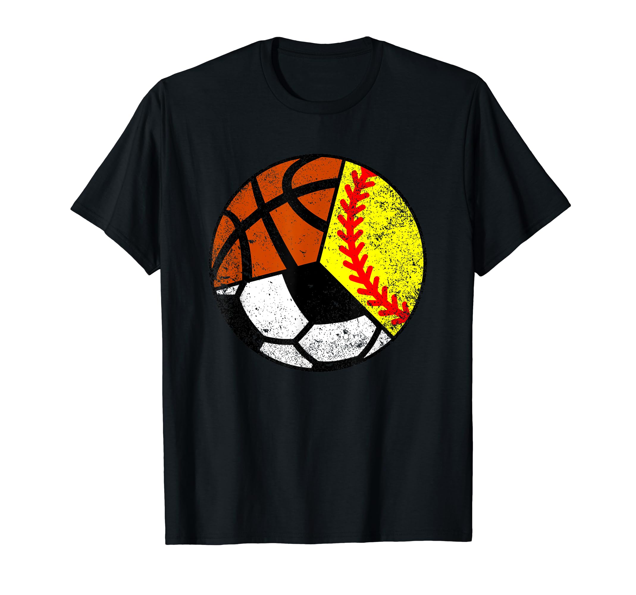 Softball Soccer Basketball Player Funny T-Shirt - Novelty Apparel Unisex