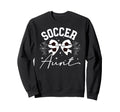 Soccer Aunt Coquette Soccer Sweatshirt - Aesthetic Graphic Men Women