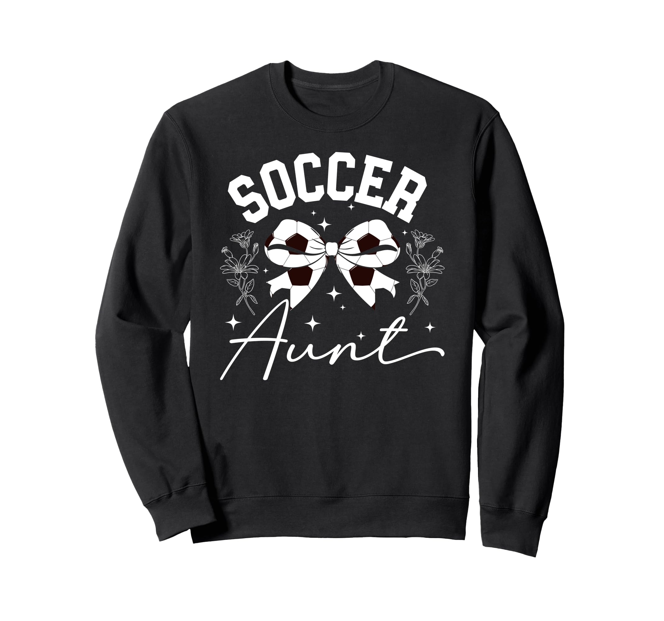 Soccer Aunt Coquette Soccer Sweatshirt - Aesthetic Graphic Men Women