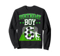 Soccer Themed Birthday Outfit 6 Sweatshirt - Fun Novelty Design for Adults