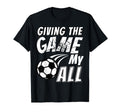 Motivational Soccer Game Coach T-Shirt - Aesthetic Graphic Unisex
