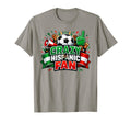 Crazy Hispanic Fan Mexican Flag T-Shirt - Casual Everyday Wear Unisex