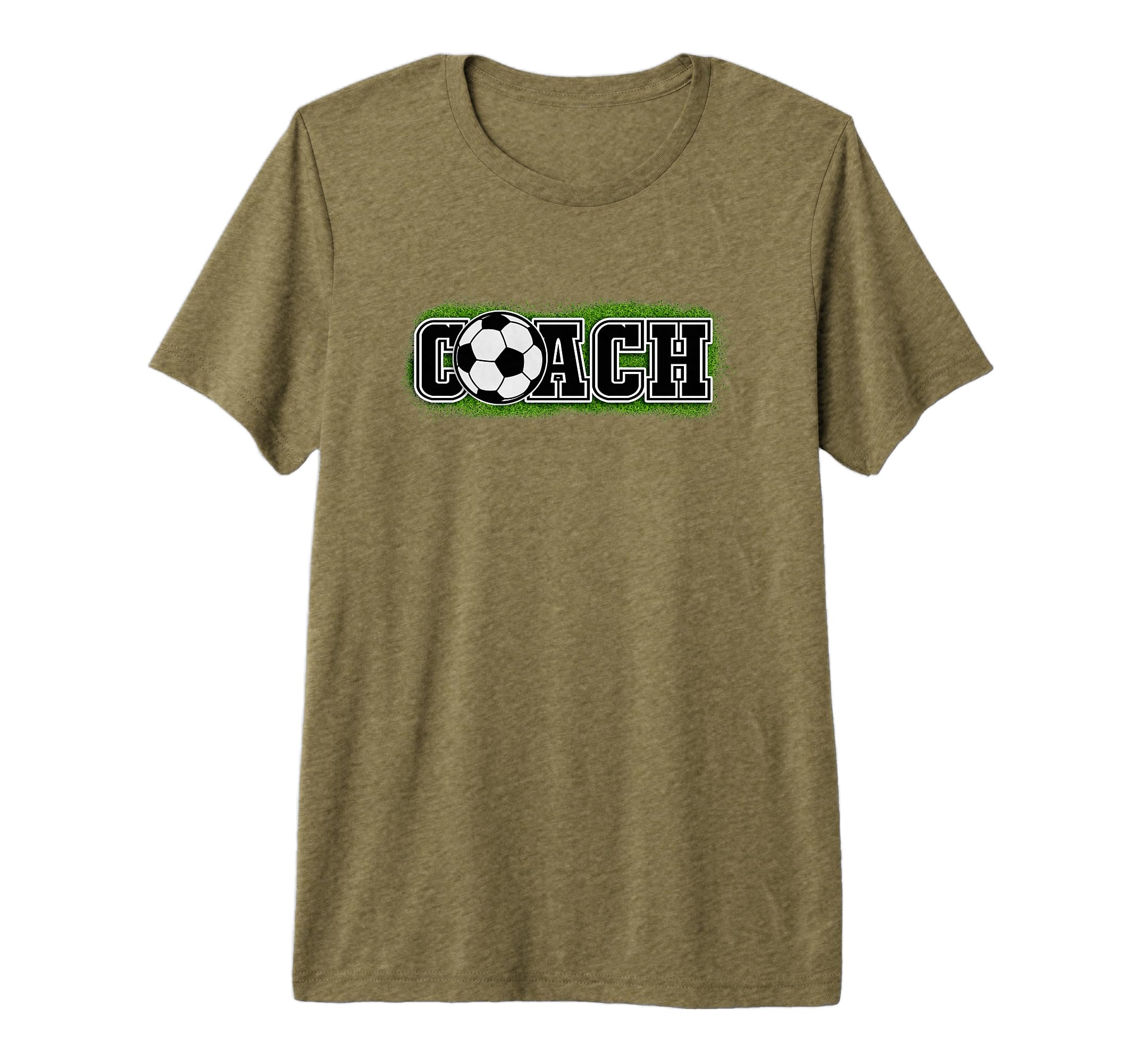 That Says Word Coach Soccer Ball Sports T-Shirt - Minimalist Print Unisex