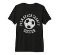 Palm Beach County Soccer T-Shirt - Casual Everyday Wear for Adults