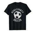 Reno County Soccer Distressed 90S T-Shirt - Graphic Print Unisex