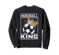 I Love Handball Player Sports Sweatshirt - Fun Novelty Design Men Women