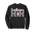 Hockey Goalkeeper Mom Hockey Keeper Sweatshirt - Graphic Print for Adults