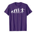 Human Evolution Soccer Funny Football T-Shirt - Unique Graphic Unisex