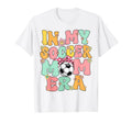My Soccer Mom Era Groovy Soccer Mom T-Shirt - Minimalist Print for Adults