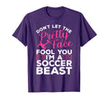 Soccer Teen Soccer Lover Player Sports T-Shirt - Custom Art Print Unisex