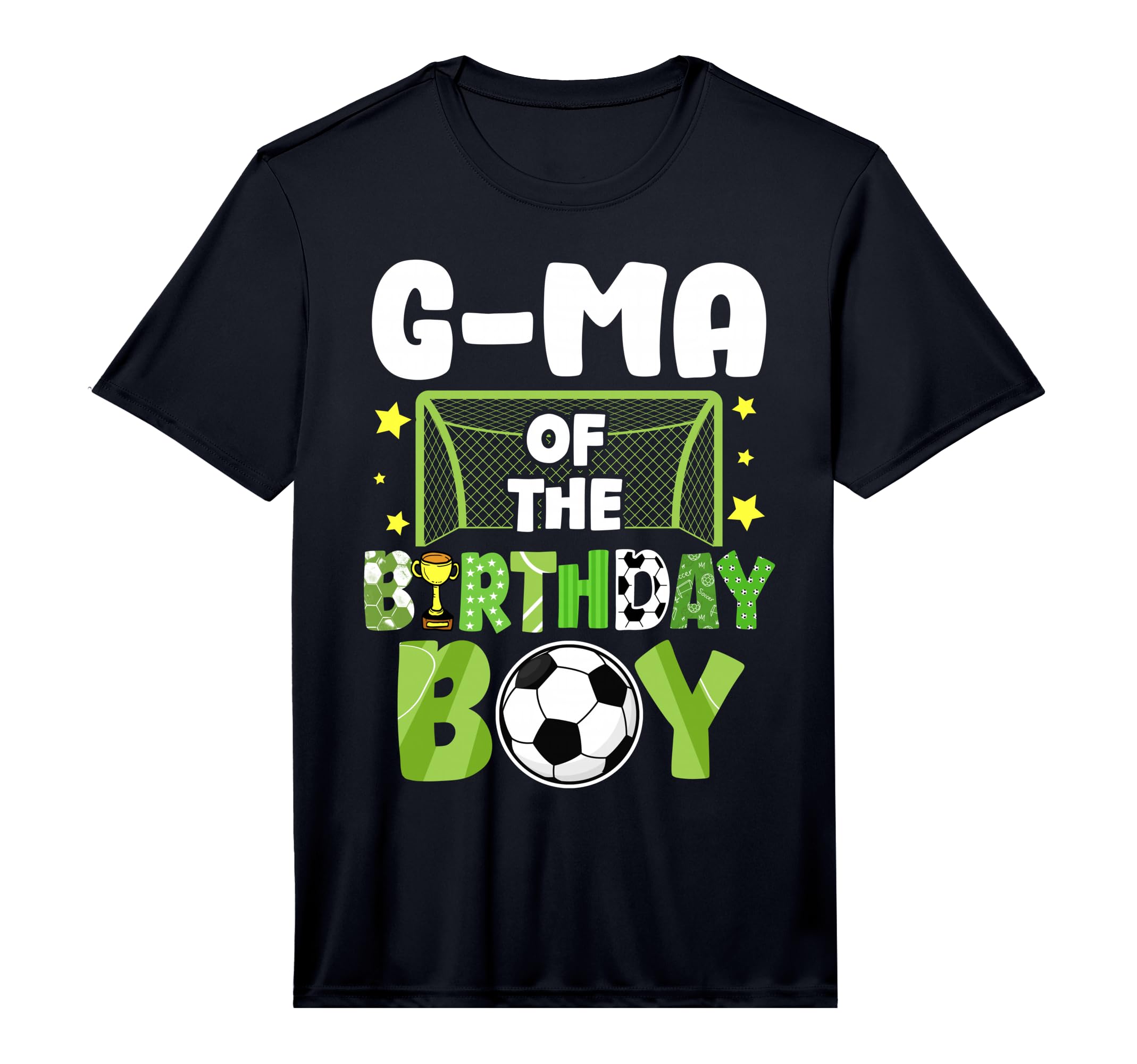 Mens Soccer G Ma Birthday Party T-Shirt - Aesthetic Graphic for Adults